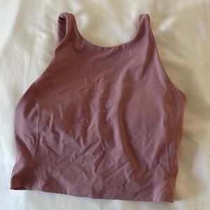 High neck align tank